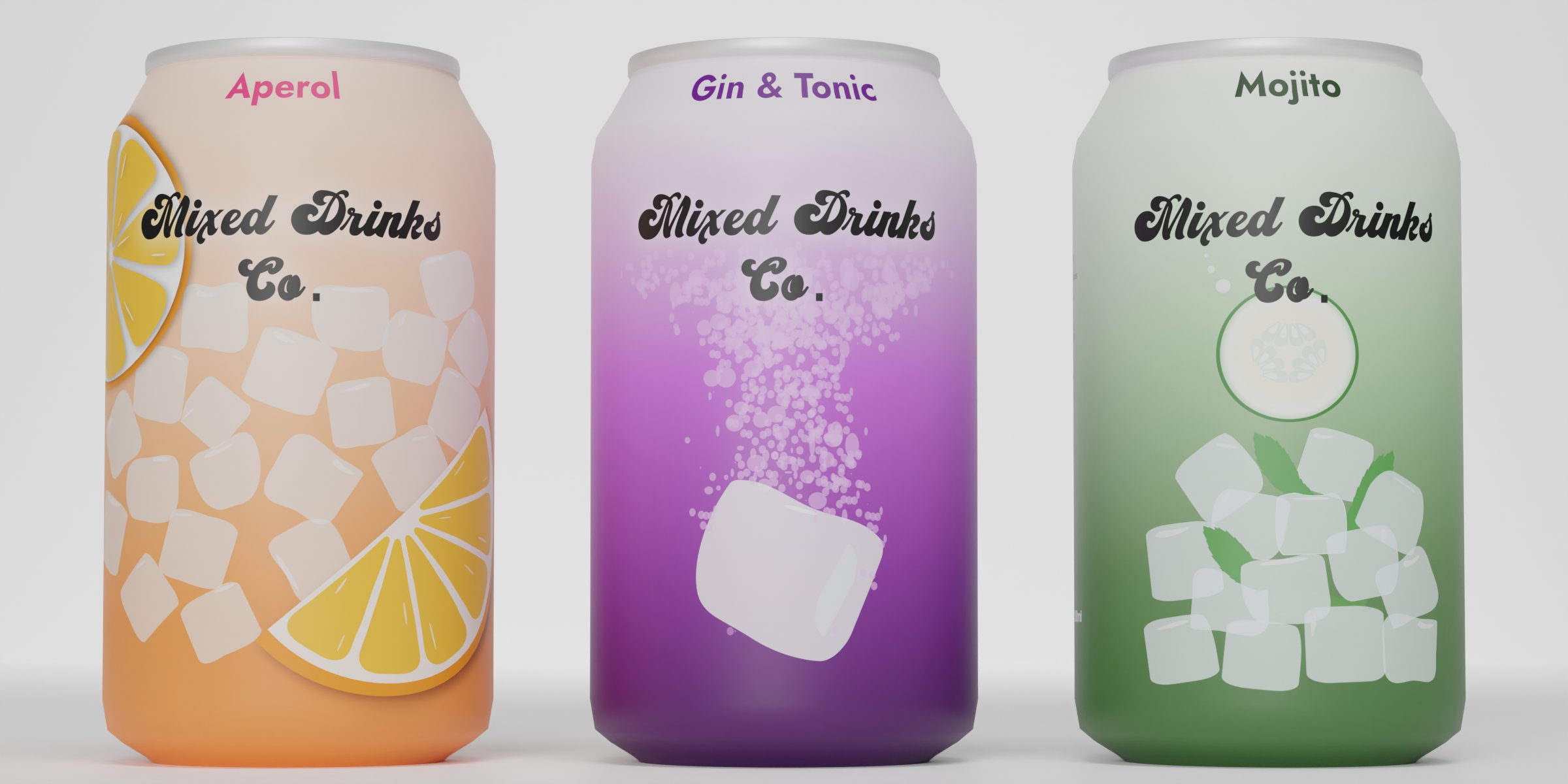Mixed Drinks Cans